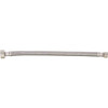 Durapro 3/8" Comp X 1/2" Fip X 12" Braided Stainless Steel Faucet Supply Line