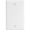 Leviton 1-Gang Blank Wall Plate, White