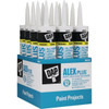 Dap 10.1 Oz. Alex Plus Siliconized Acrylic Caulk, White, 12-Count