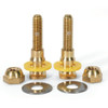 Fluidmaster Setfast PRO 5/16 X 2-1/4 Inch No Cut Brass Closet Toilet Bolt Kit