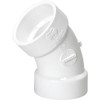 Nibco 1-1/2 In Pvc Dwv 45-Degree Hub X Hub Elbow Fitting