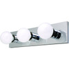 18 In. 3-Light Incandescent Bath Vanity Fixture