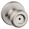 Kwikset Tylo Satin Nickel Bed/Bath Privacy Door Knob