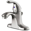 Seasons Anchor Point 1.2 GPM Centerset High-Arc Bathroom Faucet With Pop Up Drain, Brushed Nickel
