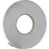 Frost King 3/8 In X 3/16 In X 17 Ft Grey Vinyl Foam Weatherseal Tape