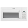 Hotpoint 1.6 Cu. Ft. Over The Range Convertible Microwave, White