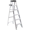 Louisville Ladder As3000 6 Ft 300 Lb. 5-Step Aluminum Step Ladder