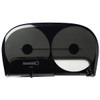 Renown High-Capacity Opticore Bath Tissue Dispenser, Black Translucent