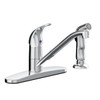 Seasons Premier Single-Handle Kitchen Faucet With Side Sprayer, Chrome