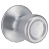Shield Security Tulip Keyless Passage Door Knob In Satin Chrome