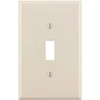 Leviton 1-Gang Midway Toggle Nylon Wall Plate Light (Almond)