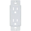 Titan3 1-Gang Or Multi-Gang Duplex Plastic Wall Plate Adapter, White 279651