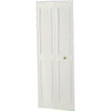 Dunbarton The Classic Metal Bi-Fold Door, Ivory, 2 Panel, 30x80 In.