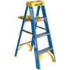Werner 4 Ft. 250 Lbs. Load Capacity Type-I Duty Rating Fiberglass Step Ladder