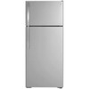 GE ENERGY STAR 17.5 cu. ft. 28in. Top Freezer Refrigerator With Ice Maker, Stainless Steel