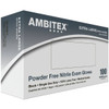 Ambitex Black Nitrile Exam Disposable Gloves, X-Large, Package Of 100