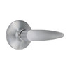 Shield Security Straight Keyless Passage Door Lever In Satin Chrome