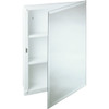 Seasons 16w X 20"H Recessed Beveled Edge Mirrored Medicine Cabinet With Polystyrene Body