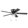 Private Brand Leighton 52" Hugger Ceiling Fan, Matte Black
