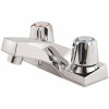 Pfister Pfirst 4 in. Centerset 2-Handle Bathroom Faucet with Metal Knobs in Polished Chrome 3558130