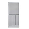 36" X 79-80" Hinged Screen Door Bravo Gray