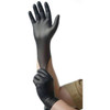 Ambitex Medium Black Nitrile Powder-Free Gloves, Package Of 100