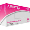 Ambitex X-Large Latex Disposable Usda-Approved Package Of 100