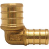 Apollo 3/4" X 1/2" Brass Pex-B Barb 90-Degree Reducing Elbw