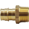 Apollo Pex-A Barb Mnpt Male Adapter, 3/4" X 3/4", Brass