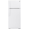 GE Energy Star 17.5 Cu Ft 28" Top Freezer Refrigerator White