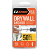 E-Z Ancor Twist-N-lock 50 Lbs Drywall Anchors Package Of 25