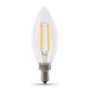 Feit B10 5.5 Watt 2700k E12 Base Clear Filament LED Bulb Package Of 4