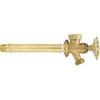 Everbilt 3/4"mip & 1/2"fip X 12"brass Anti-Siphon Frost Proof Sillcock Valve