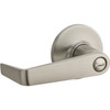 Kwikset Carson Satin Nickel Bed/bath Privacy Door Lever