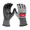 Milwaukee Large High Dexterity Cut 3 Resistant Polyurethane Dipped Work Gloves
