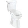 Premier 2-Piece All-In-one 1.28 GPF Single Flush Elongated Toilet, White 246099