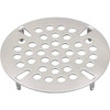 Premier 3-1/2 " Commercial Flt Waste Strainer Plate Stainless Steel