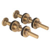 Proplus 3/8 In. X 3-1/8 In. Solid Brass Closet Tank Bolts Pair 246325