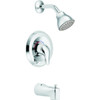 Moen Chateau Posi-Temp Tub-Shower Trim Kit, 1.75 Gpm, Chrome