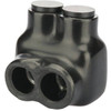 Nsi Industries 1/0-14 Awg Insulated Tap Connector Black