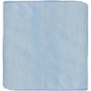 Renown 12 In. X 12 In. General Pupse Microfiber Cloth Blue Gsm 260 Package Of 12