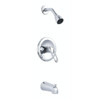 Seasons Anchor Point Single-Handle Round Shower And Tub Facuet Set, Chrome
