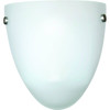 Seasons One-Light Wall Sconce Satin Etched Glass
