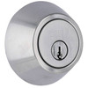 Shield Security Cylinder Deadbolt 2-3/8"-2-3/4" Grade 3 Stn Chrome
