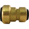 Tectite 1"brass Push-To-connect X 3/4"push-To-connect Reducer Coupling