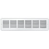 Truaire 30 In. X 6 In. White Stamped Return Air Grille 246435
