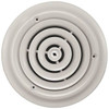 Truaire 6 In White Round Ceiling Diffuser