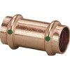 Viega Propress 1-1/2 In X 1-1/2 In Copper Coupling No Stop