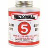 Rectorseal No. 5 Pipe Thread Sealant Soft-Set Slow Drying Compound