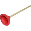 Maintenance Warehouse Plunger 6" Red Rubber